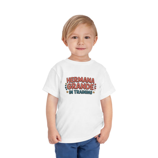 Hermana Grande in Training Gift Shirt, Big Sister Latina Tshirt, Hermana Grande Gift for Sister, Spanish Older Sister Tee