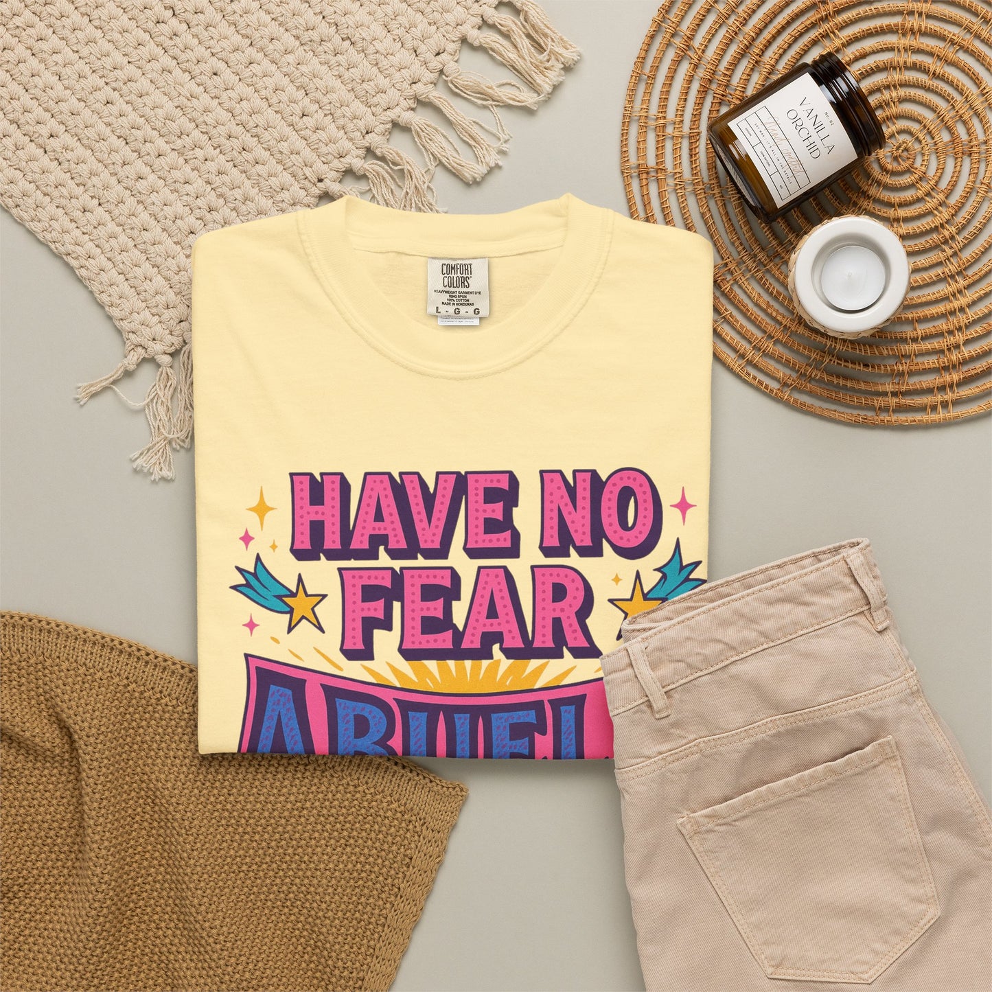 Have No Fear Abuela is Here Shirt | Gift for Abuela Tee