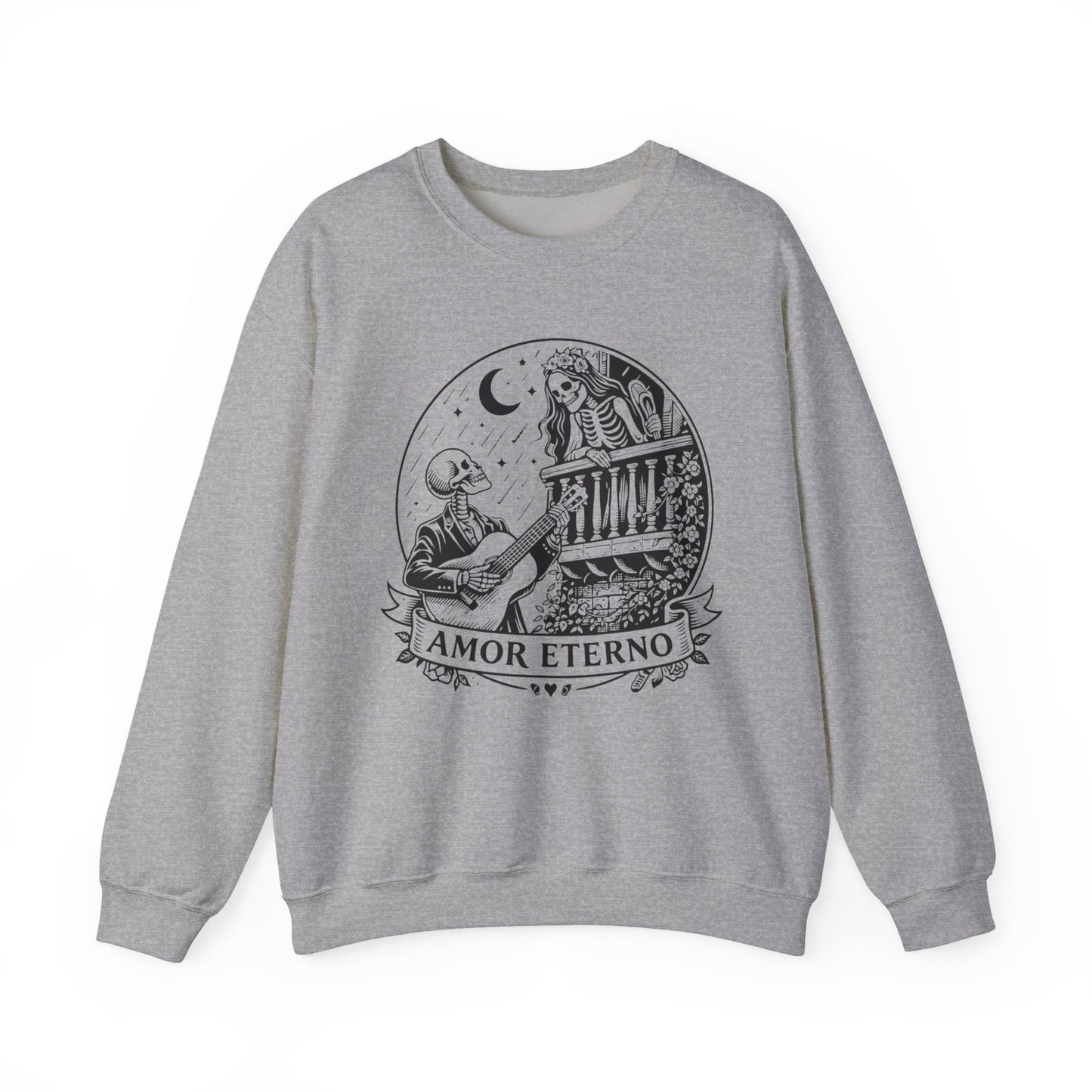Amor Eterno Sweatshirt - Eternal Love Gift for Her - Latino Romance Couples Hoodie - Forever Amor Para Siempre