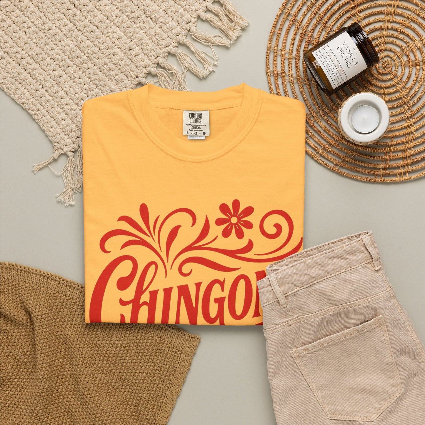 Red Floral Chingona Shirt | Soy Chingona T-Shirt | Latina Empowerment | Mexican Pride Tee | Latina Gift | Latina Owned Shop