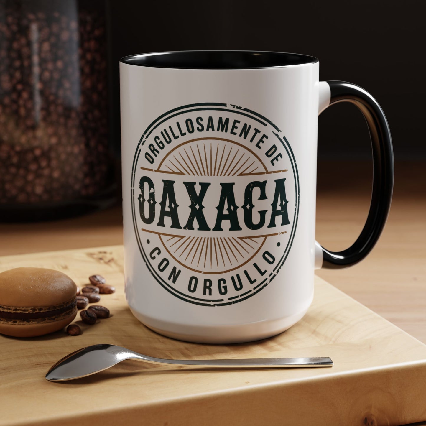 Oaxaca Mug - Mexican Heritage Coffee Cup, Oaxaqueño Pride Gift, Zapotec Culture Souvenir, Mexico Memento