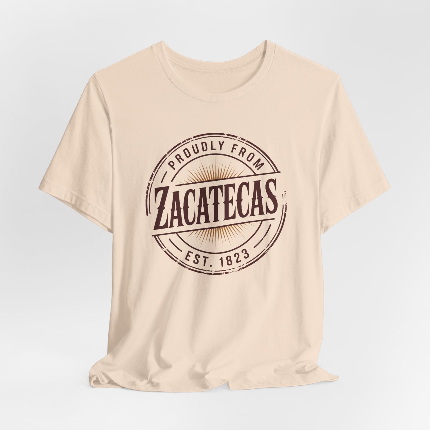 Zacatecas T-Shirt - Mexican Heritage Tee - Zacatecano Orgullo Gift - Mexico Pride Shirt - Hispanic Heritage Tee