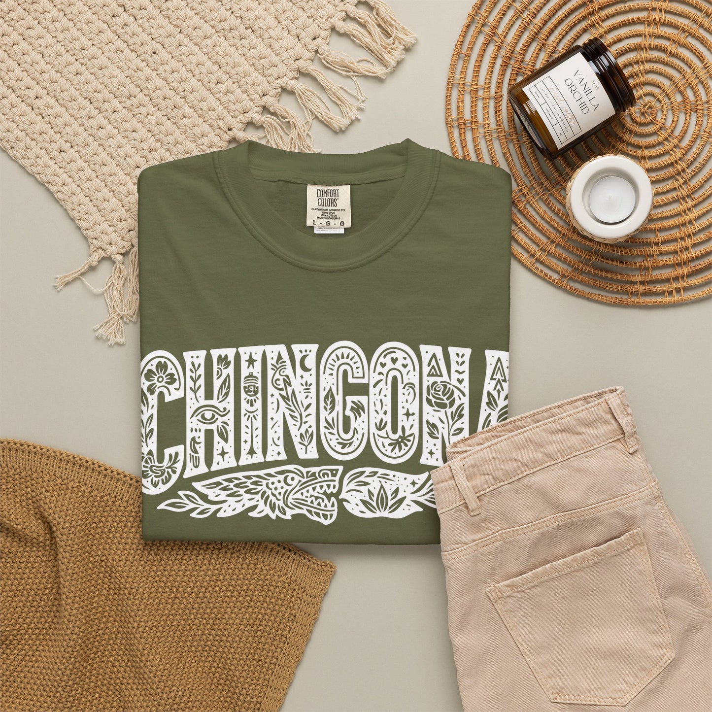 Mexican Art Chingona Shirt | Chingona AF Tee | Latina Shirt