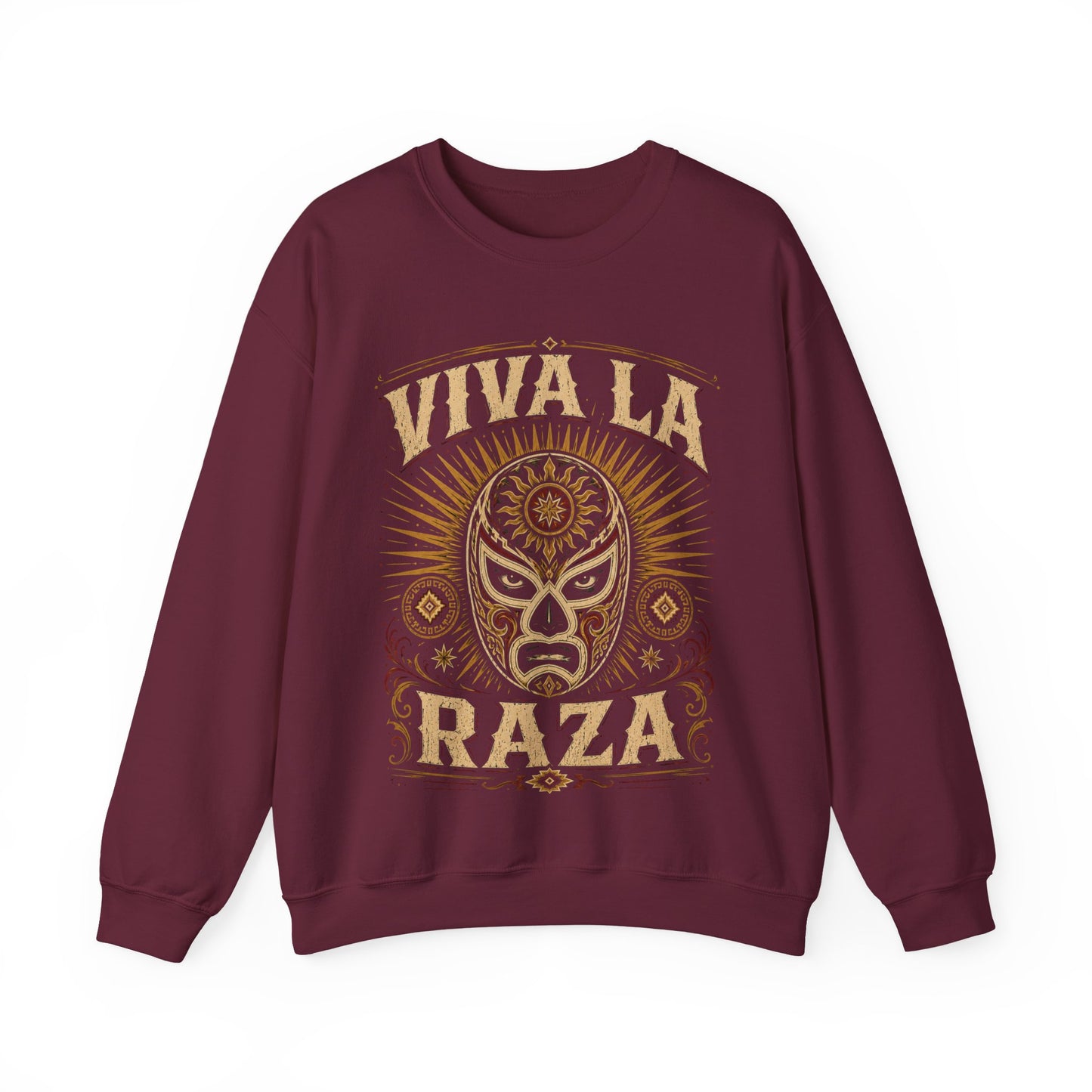 El Luchador Sweatshirt - Mexican Wrestling Lucha Libre Sudadera - Latino Pride Gift for Men - Warrior Spirit Hoodie