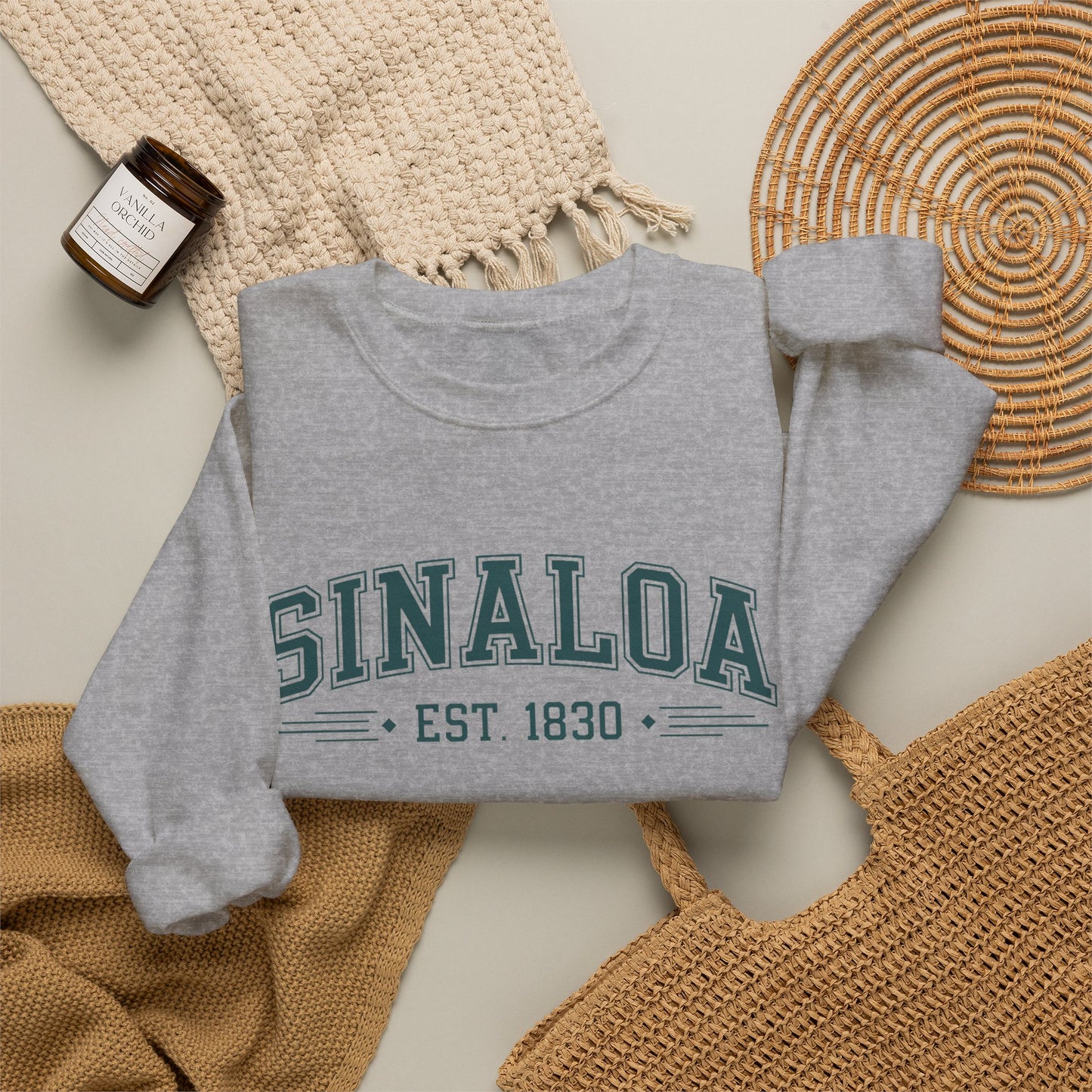 Sinaloa Sweatshirt - Mexican Heritage Pride Sudadera - Sinaloa Gift - Hispanic Pride Mexico State Hoodie