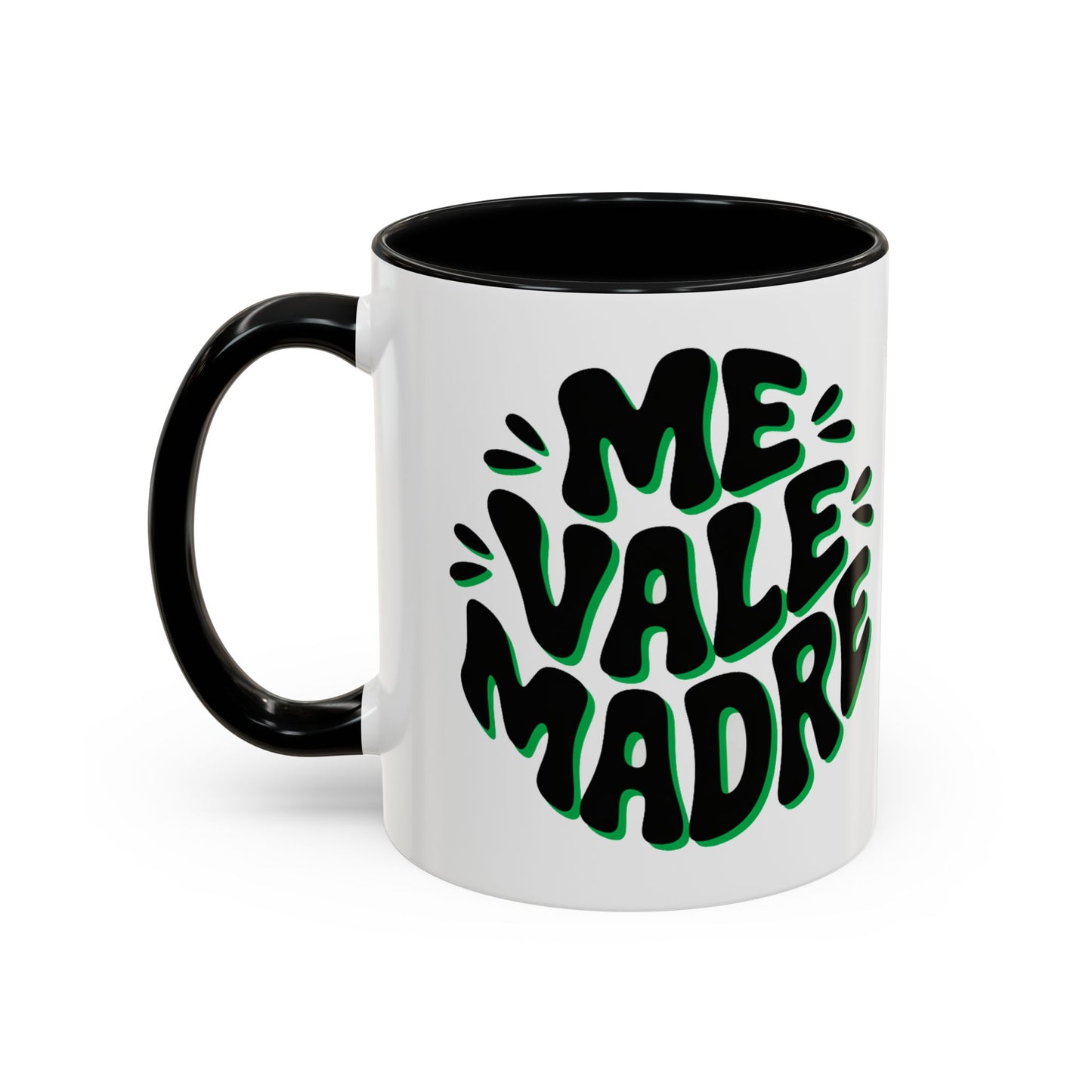 Me Vale Madre Mug - Funny Spanish Quote Coffee Cup - Latino Family Gift - Mexican Humor Sarcastic Spanish Saying
