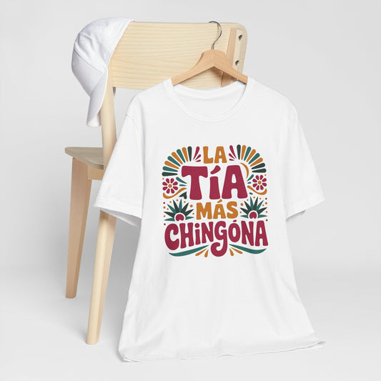 Tia Shirt - Proud Tia T-Shirt - Latino Family Gift - Tia Regalo - Hispanic Tia Tee - Familia Love Shirt