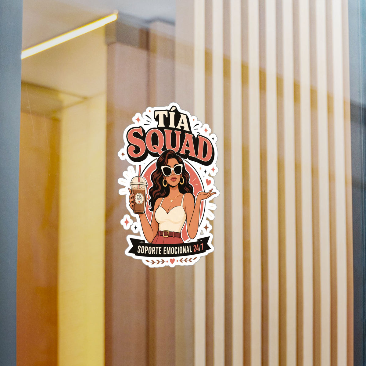 Tía Squad Sticker - Cool Tía Sticker - Funny Latina Tía Chingona Gift