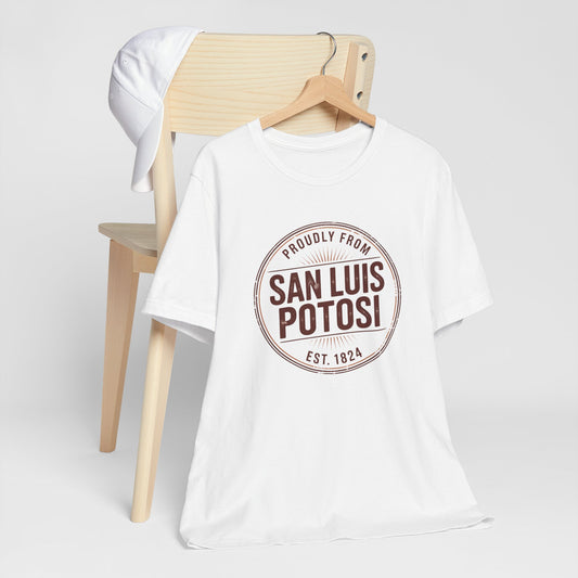 San Luis Potosí T-Shirt - Orgulloso Potosino Mexican Pride Shirt - Latino Heritage Tee Gift - SLP Mexico State