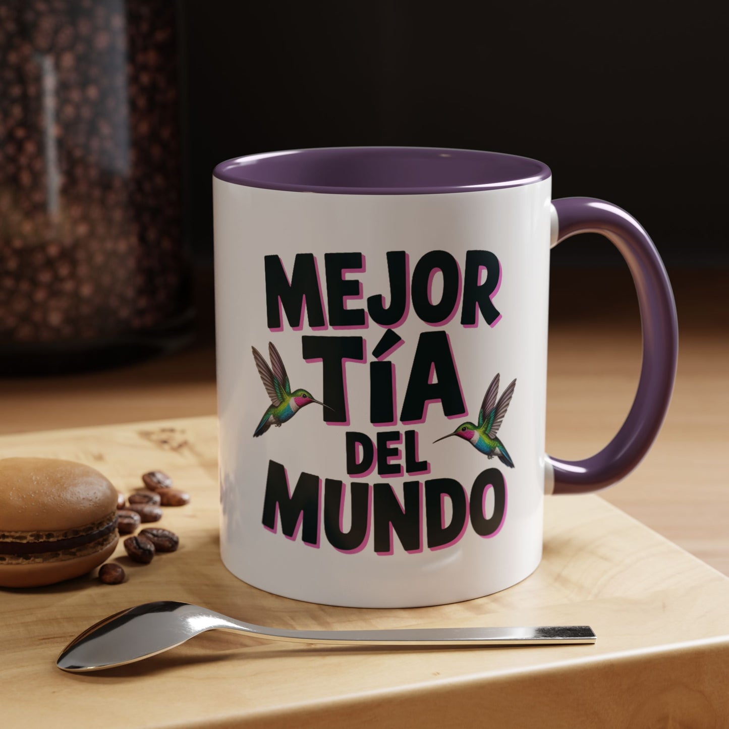 Tía Mug - Best Tía Ever Coffee Cup - Latino Family Gift - Hispanic Tía Regalo - Proud Tía Vida Mug - Tía Birthday Gift