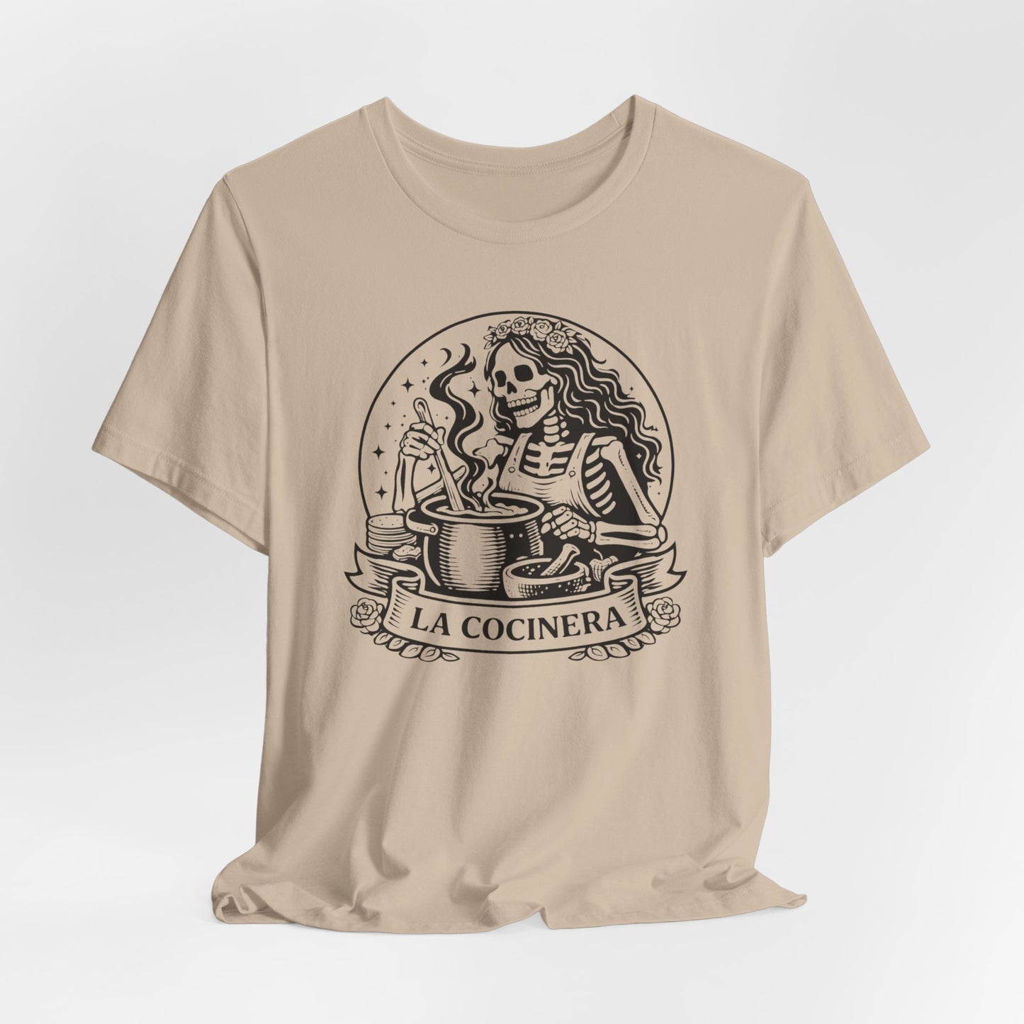La Cocinera T-Shirt - Chef Latina Tee - Latino Heritage Gift - Hispanic Cook Shirt - Cocina Queen - Cooking Mama Gift