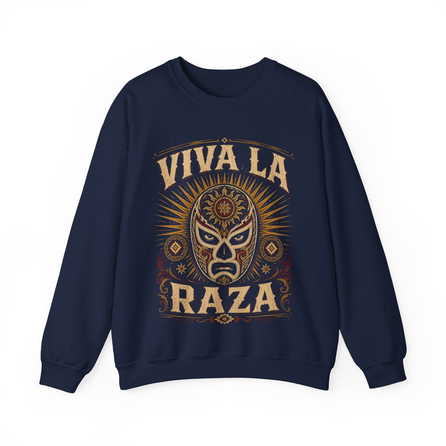 El Luchador Sweatshirt - Mexican Wrestling Lucha Libre Sudadera - Latino Pride Gift for Men - Warrior Spirit Hoodie