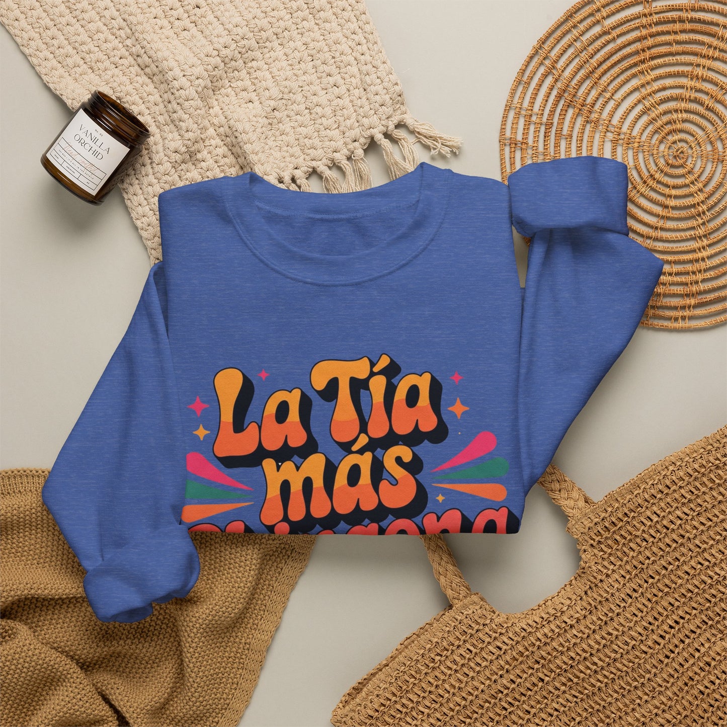 Tia Sweatshirt - Best Tia Ever Regalo Gift - Proud Tia Vida Pullover - Latino Family Gift - Mi Tia Favorita Sweater