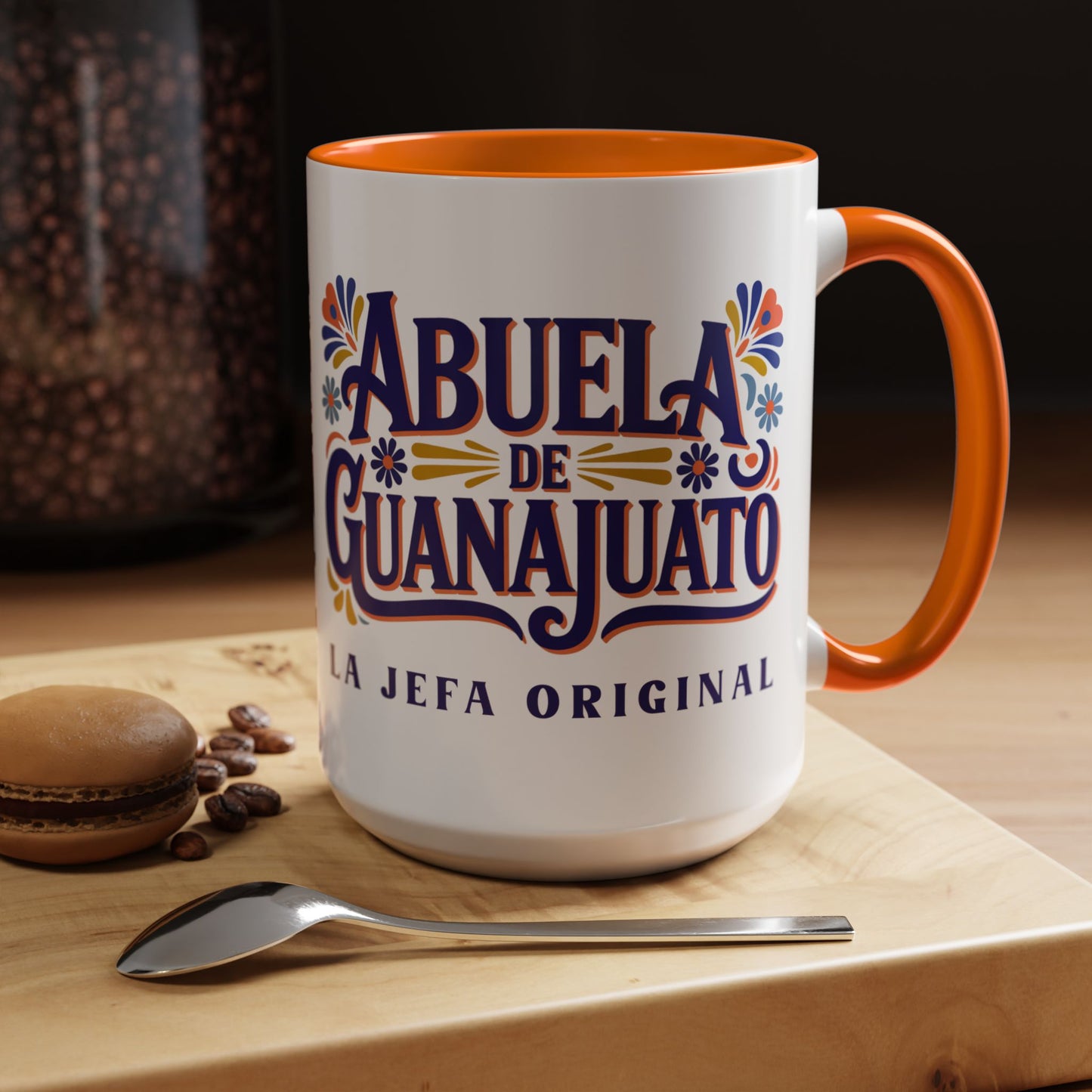 Abuela de Guanajuato - Latino Grandma Coffee Cup Gift - Hispanic Family Mug - Abuela Love - Spanish Nana Gift