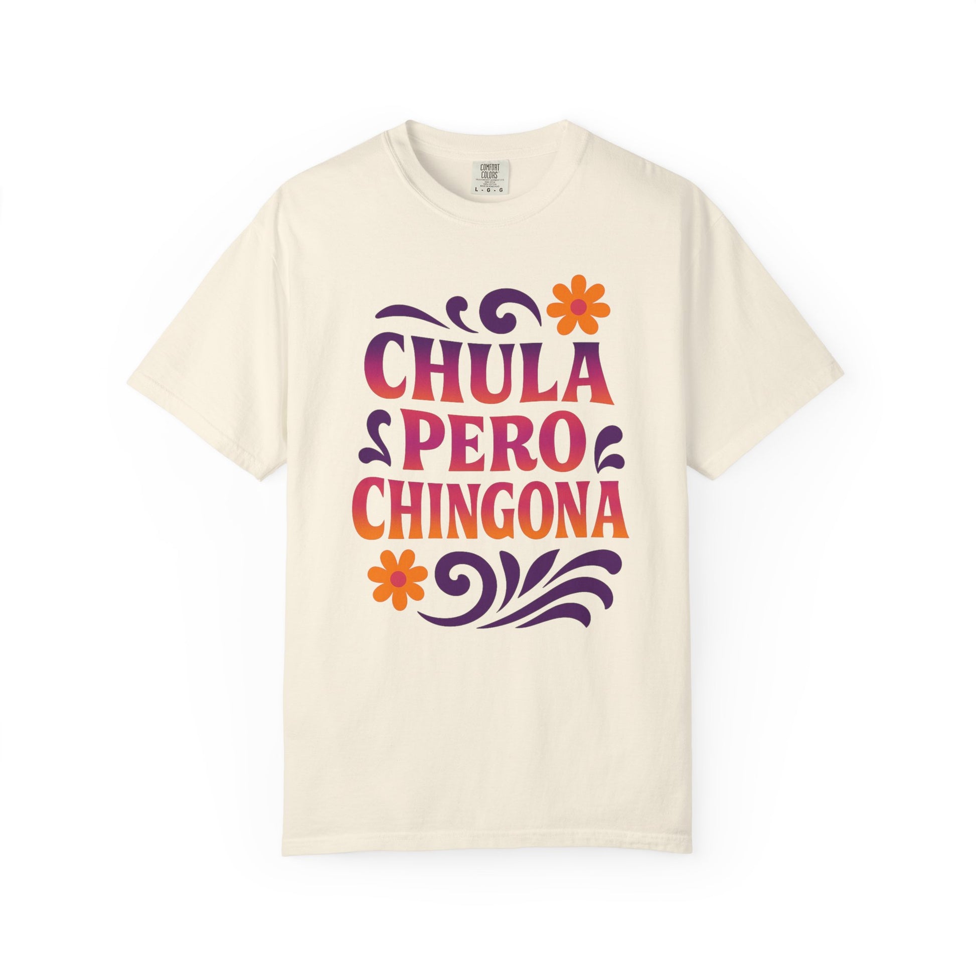 Chula Pero Chingona Shirt, Latina owned business support, brown business, activism tee, social T-Shirt (view 2 of 16)
