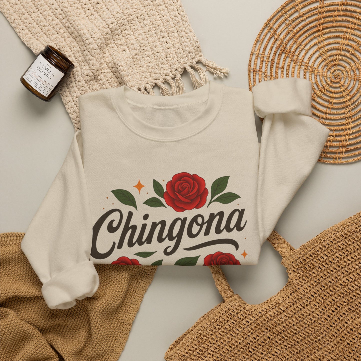 Chingona Sweatshirt | Soy Chingona Crewneck | Latina Empowerment | Mexican Pride | Latina Gift | Latina Owned Shop