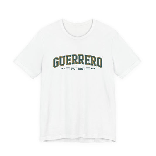 Guerrero T-Shirt - Mexican Heritage Tee - Orgullo Mexicano - Latino Pride Gift - Guerrero State Shirt