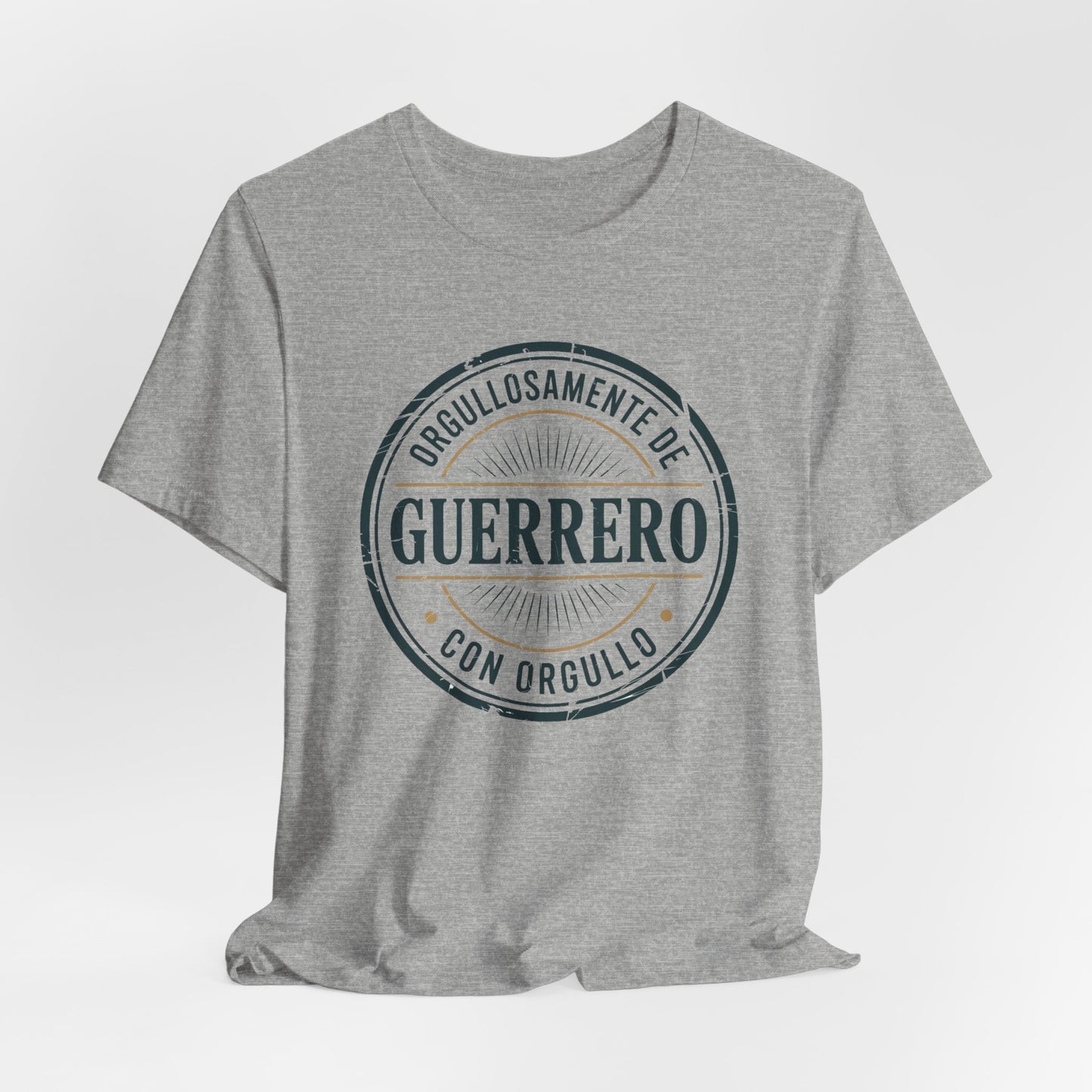 Guerrero T-Shirt - Mexican Heritage Pride Tee - Estado Guerrero Mexico Shirt - Orgullo Mexicano Gift