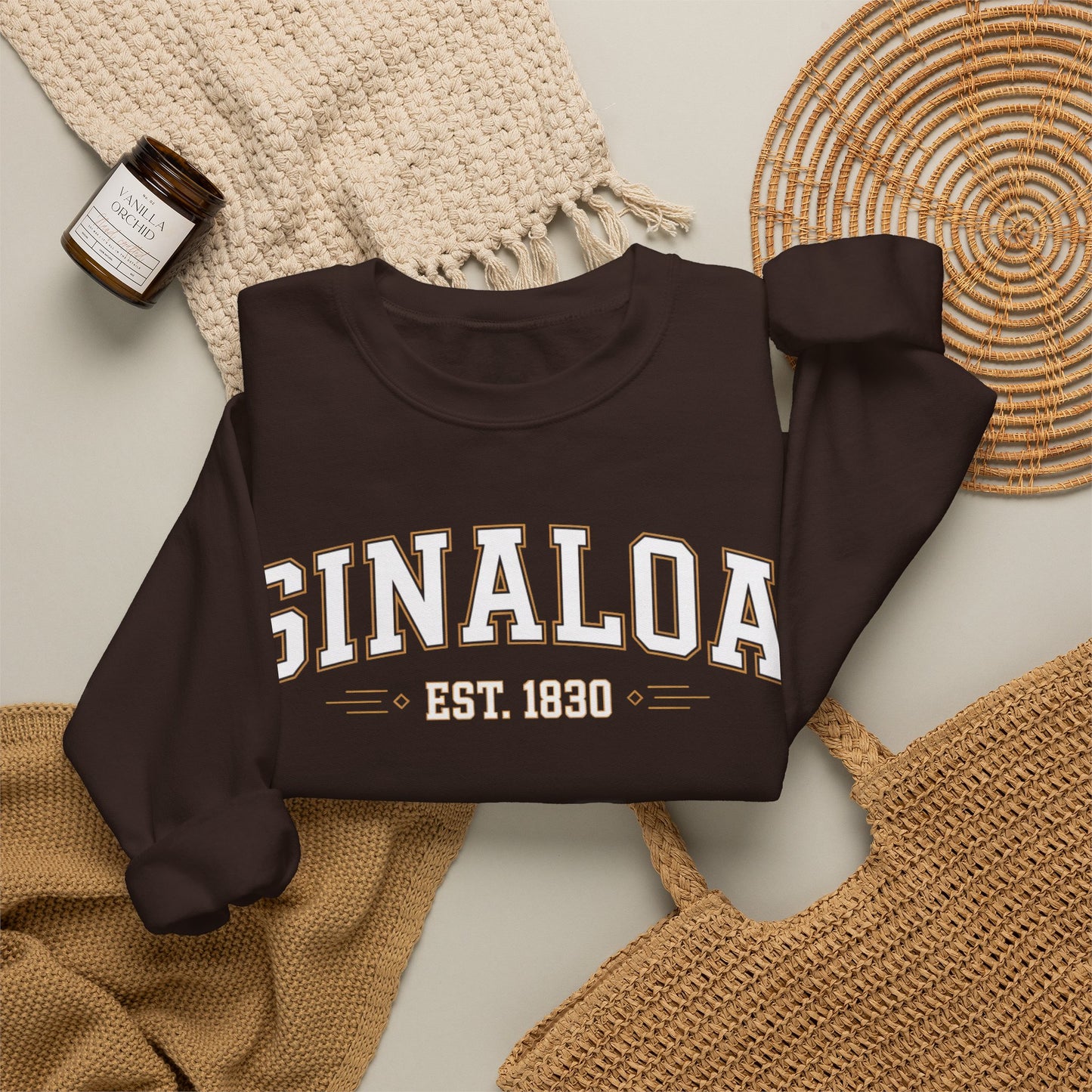 Sinaloa Sweatshirt - Mexican Heritage Pride Pullover - Culiacan Roots Gift - Orgullo Mexicano Sweater