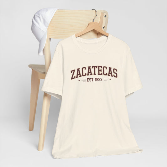 Zacatecas T-Shirt - Mexican Heritage Tee - Zacatecano Pride Gift - Estado Mexico Regional Shirt - Orgullo Mexicano