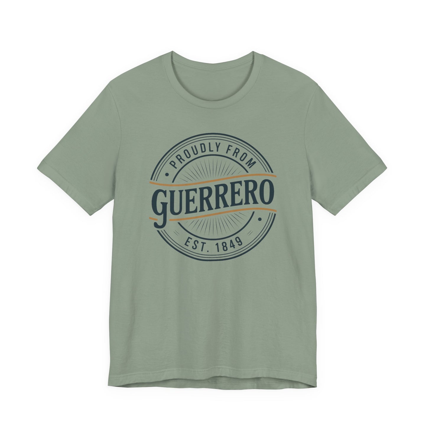Guerrero T-Shirt - Mexican Heritage Tee - Guerrero State Pride - Latino Warrior Shirt - Orgullo Mexicano Gift