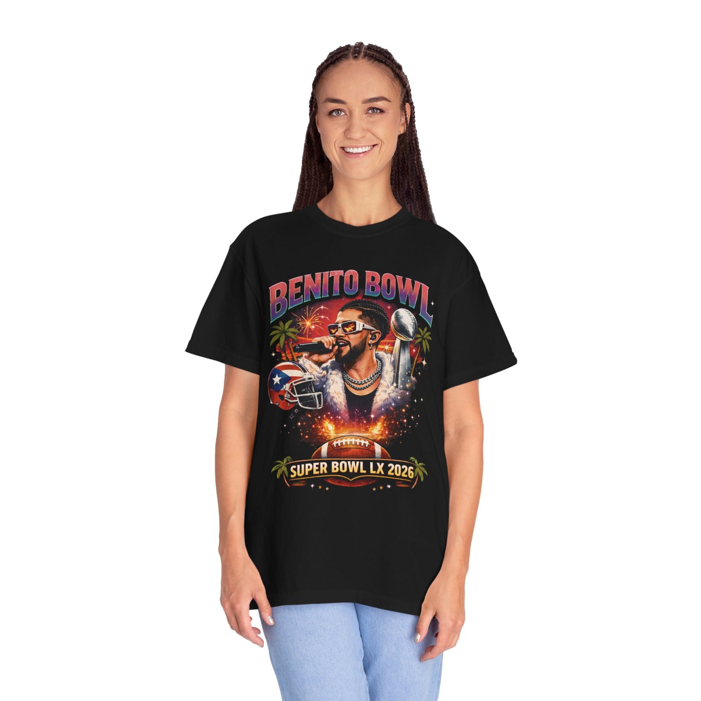Half Time Show Game Day Shirt Benito Bowl Shirt, Shirt, Bunny Bowl Tee, Comfort Colors Tee