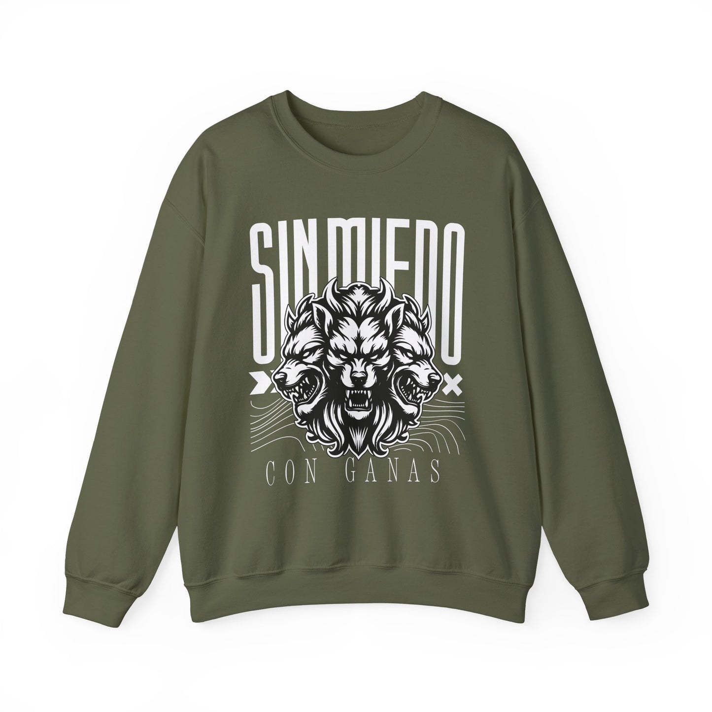 Sin Miedo Sweatshirt - Spanish Christian Faith Gift - Latino Religious Wear - Catholic Inspirational Hoodie