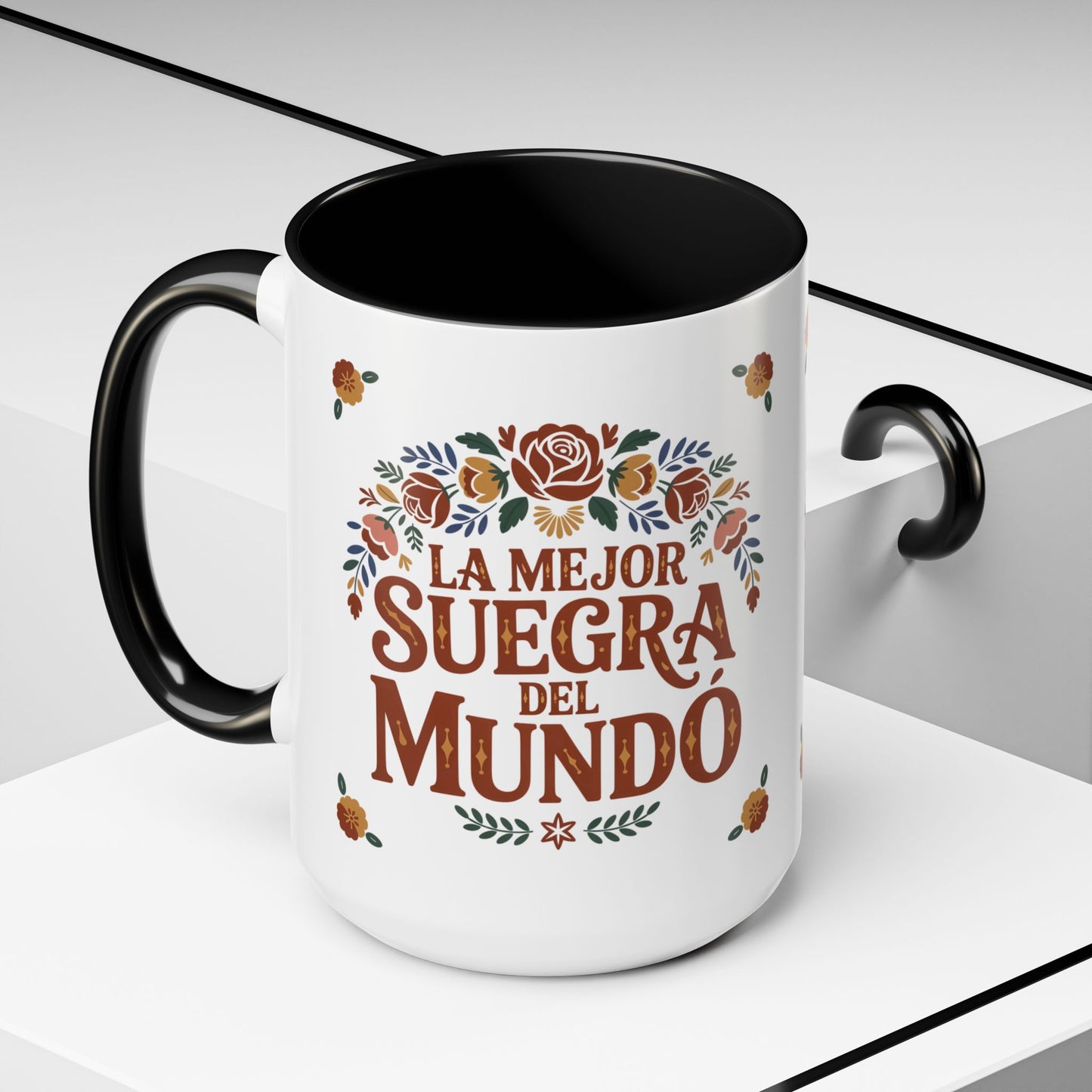 Suegra Mug - Funny Mother in Law Gift - Latino Family Humor Coffee Cup - Regalos para Mujer - Spanish Gift