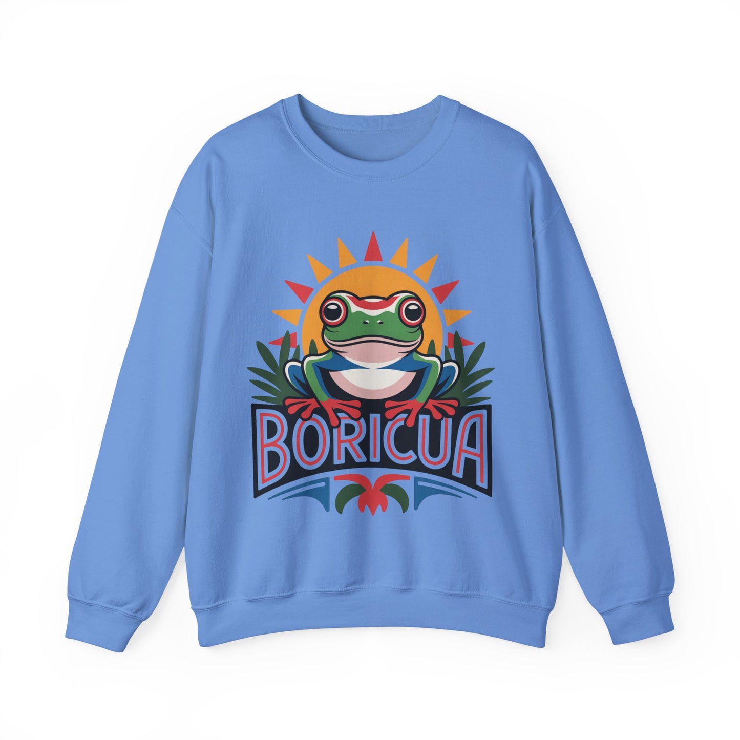 Boricua Sweatshirt - Puerto Rican Pride Gift - Borinquen Heritage Sudadera - Latino Hispanic Pride Wear