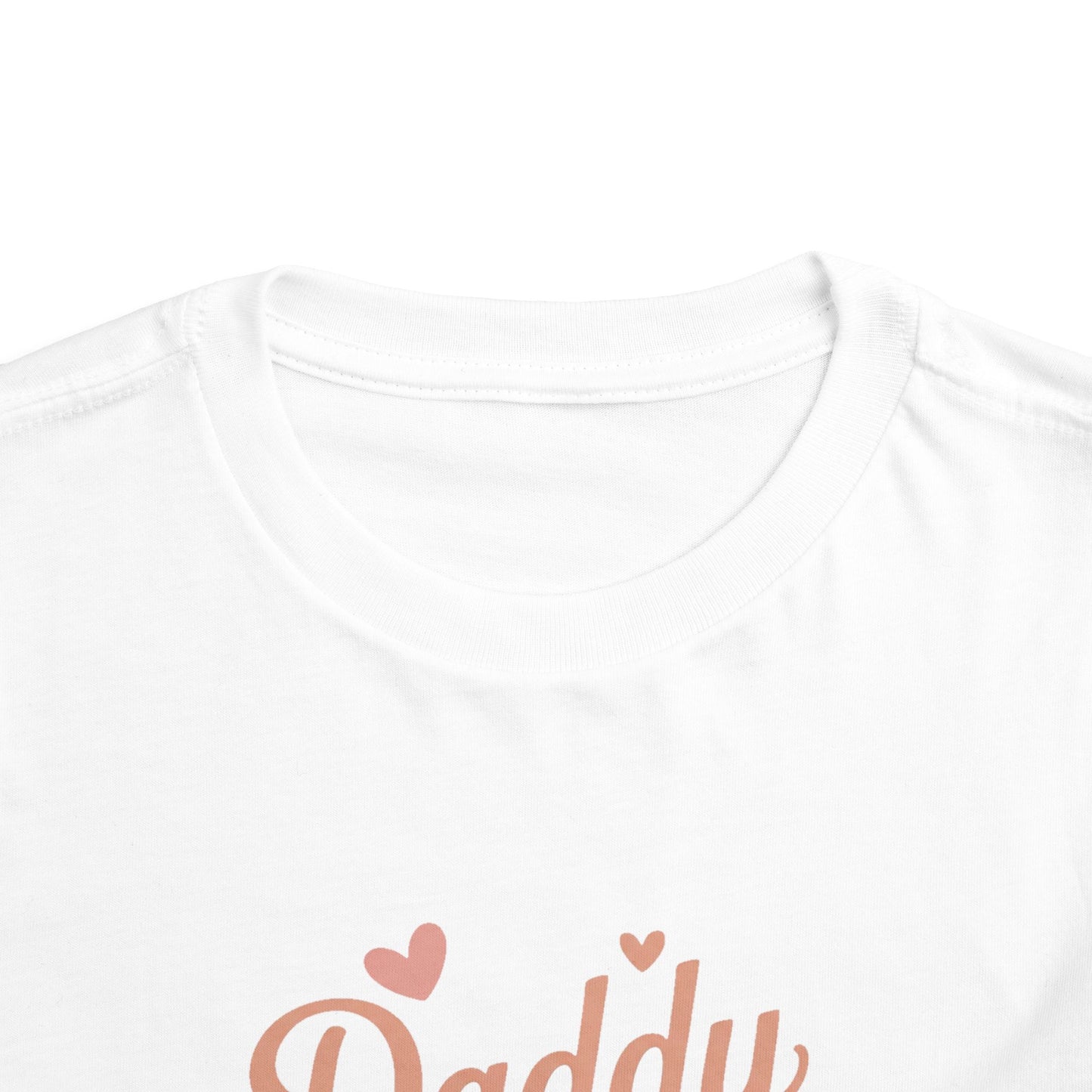 Daddy is my Valentine Toddler Short Sleeve Tee