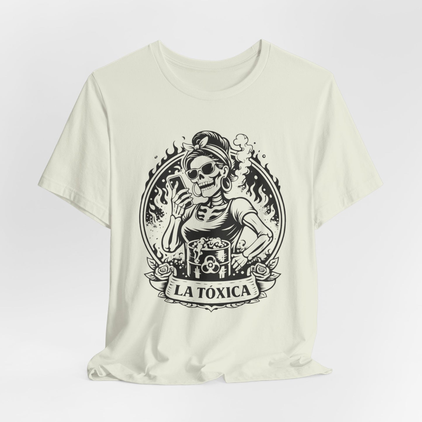 La Toxica T-Shirt - Sassy Latina Empowerment Tee - Funny Spanish Shirt Gift for Her - Latina Attitude Camisa