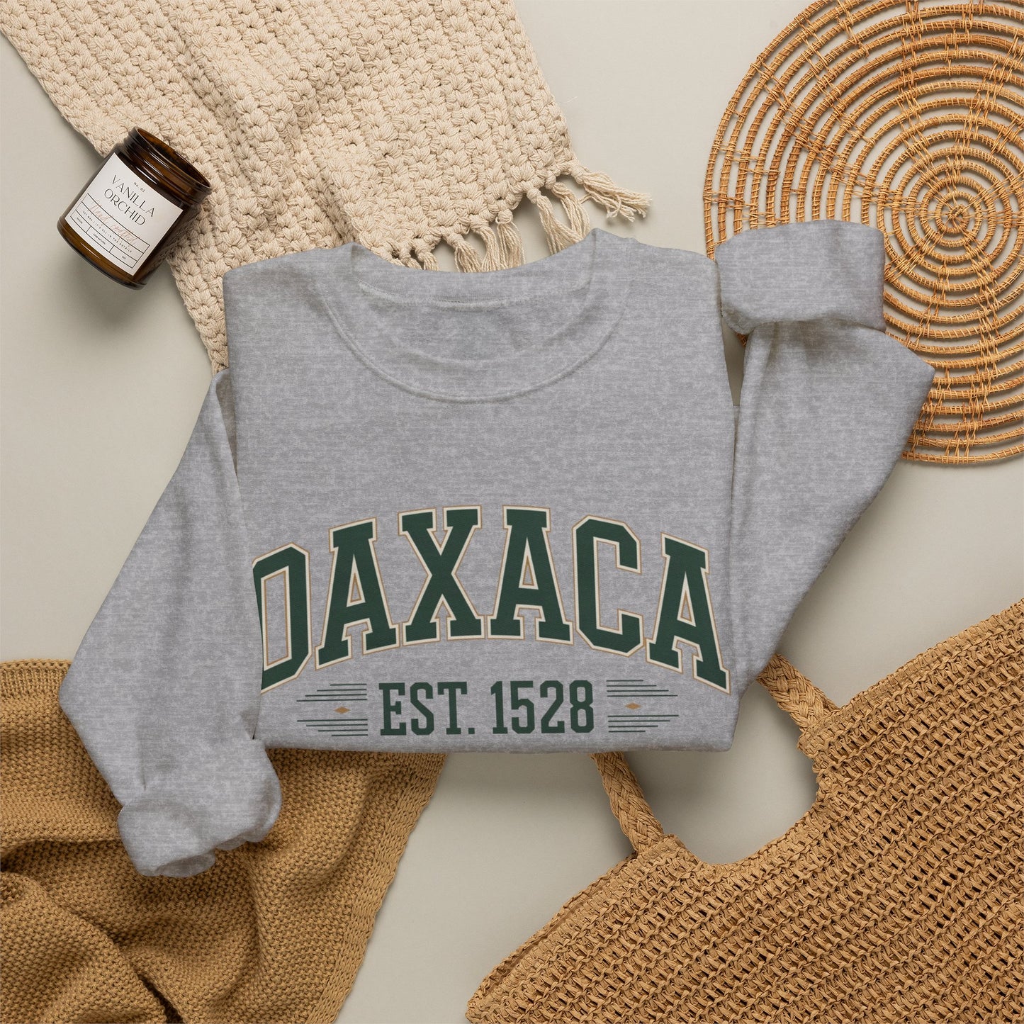 Oaxaca Sweatshirt - Mexican Heritage Pride - Oaxaqueño Gift - Hispanic Culture Sudadera - Zapotec Regional Mexico