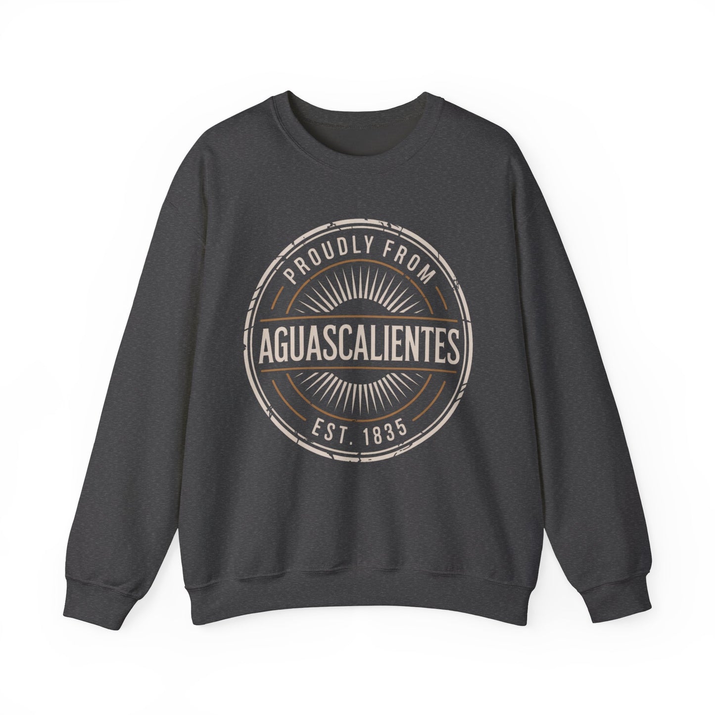 Aguascalientes Sweatshirt - Mexican Heritage Pride Wear | AGS Mexico Sudadera Gift | Orgullo Mexicano Regional Clothing