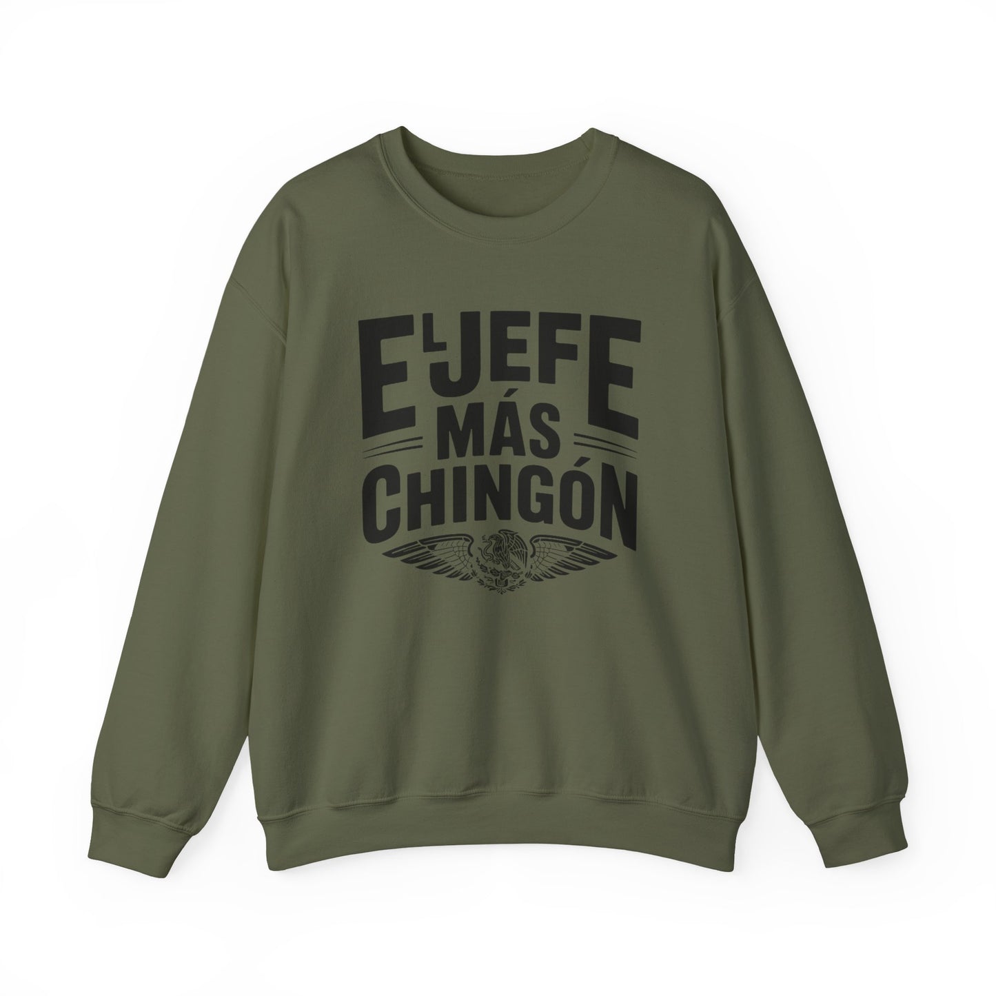 El Jefe Sweatshirt - Latino Pride Boss Gift - Hispanic Heritage Clothing - Spanish Saying Shirt - Jefe Regalo
