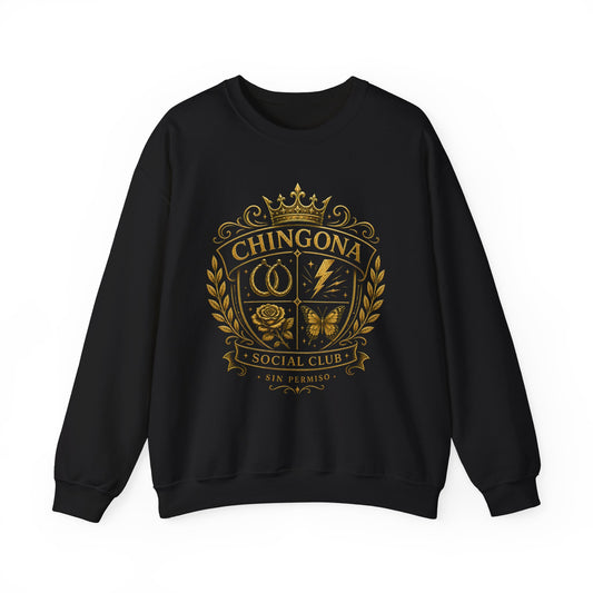 Chingona Comadre Energy Sweatshirt - Latina Gift for Her - Regalos para Mujer - Latina Pride Sudadera