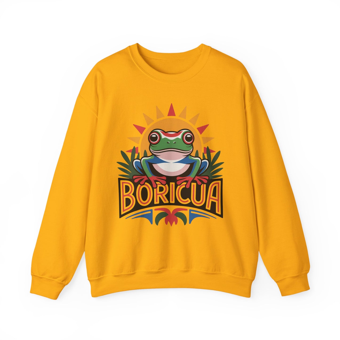 Boricua Sweatshirt - Puerto Rican Pride Gift - Borinquen Heritage Sudadera - Latino Hispanic Pride Wear