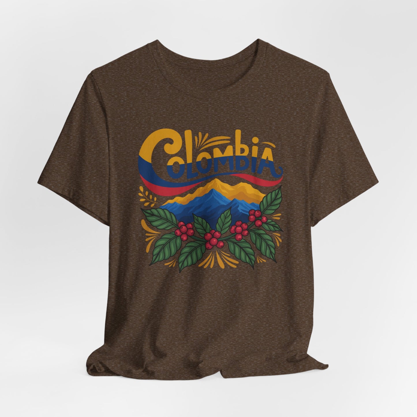 Colombia T-Shirt - Colombian Pride Tee - Orgullo Colombiano Gift - Hispanic Heritage Shirt - Colombia Amor