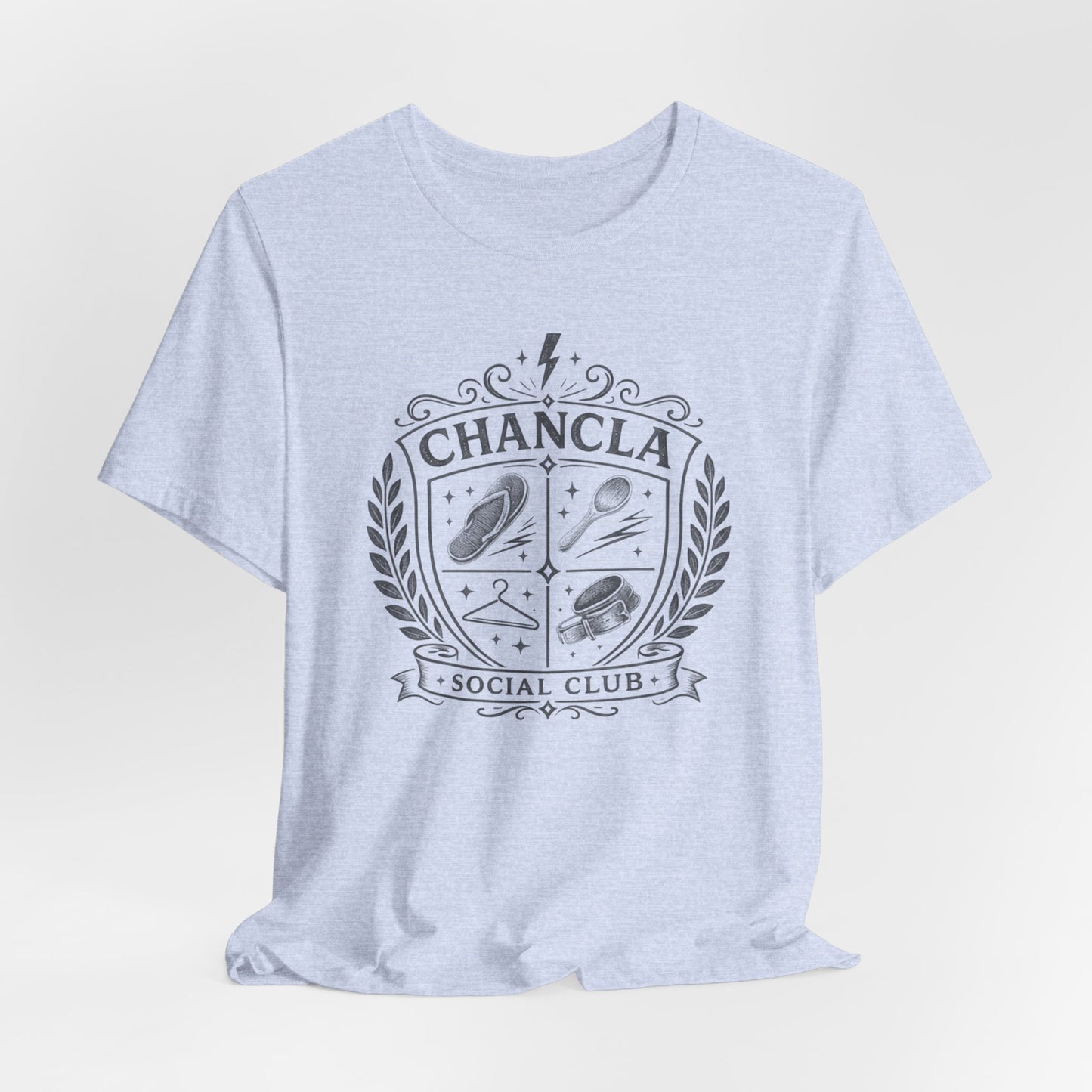 Comadre Energy T-Shirt - Chancla Power Latina Gift - Funny Spanish Shirt for Her - Regalos para Mujer