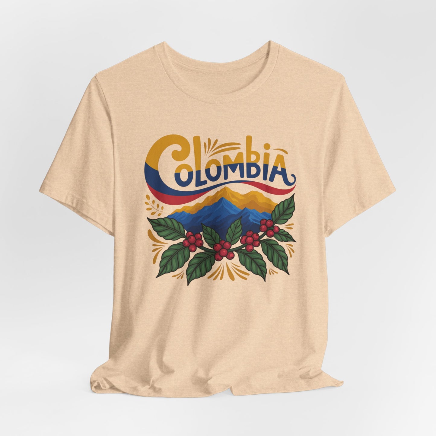 Colombia T-Shirt - Colombian Pride Tee - Orgullo Colombiano Gift - Hispanic Heritage Shirt - Colombia Amor