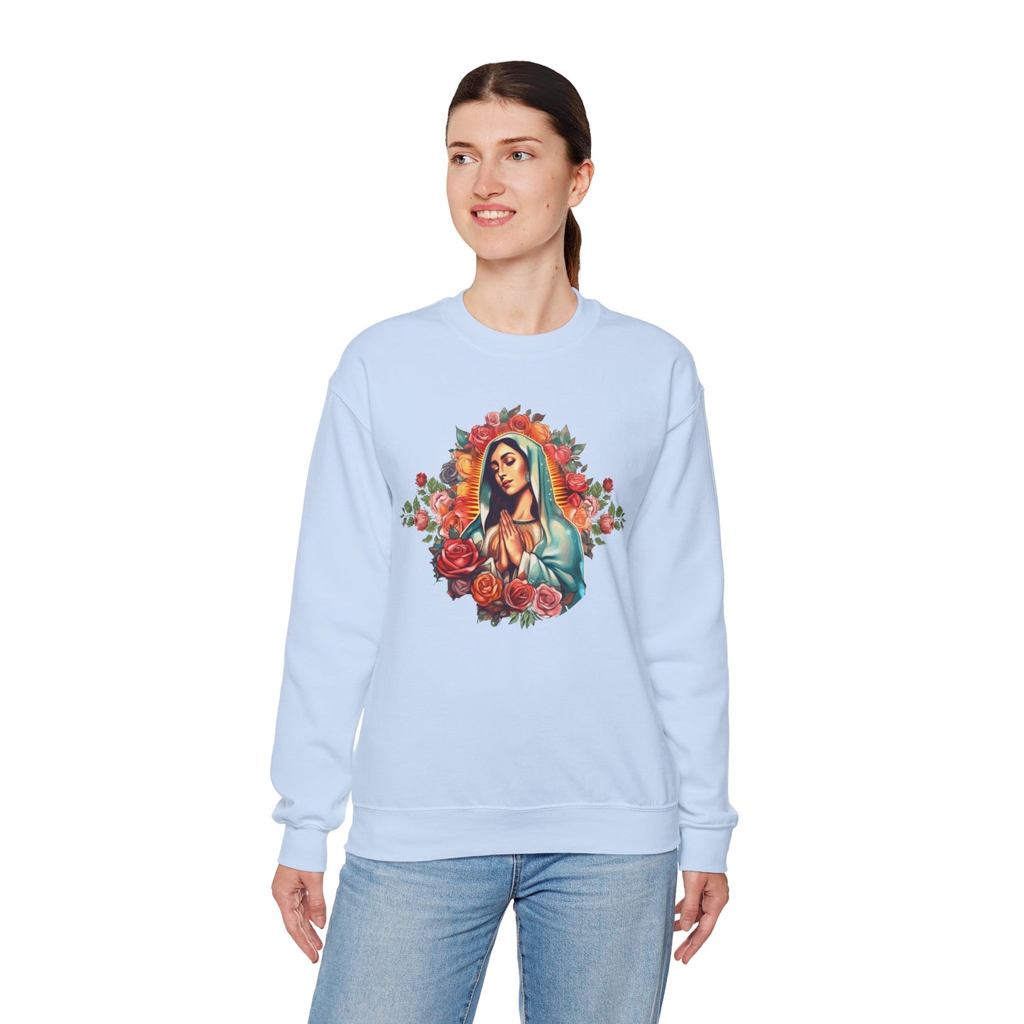 Guadalupe Sweatshirt | Virgen de Guadalupe Sudadera | Latina Empowerment Shirt