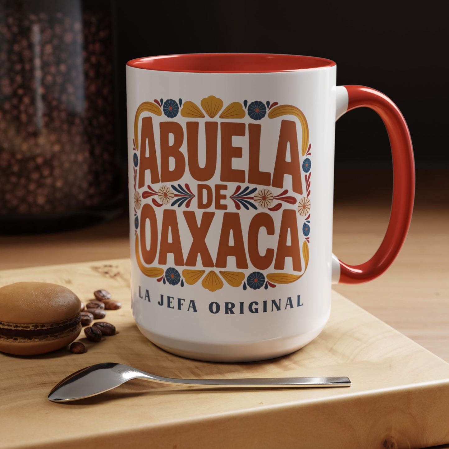 Abuela de Oaxaca Mug - Mejor Abuelita Coffee Cup Gift for Hispanic Grandma | Latino Family Gift | Abuela Love Mug