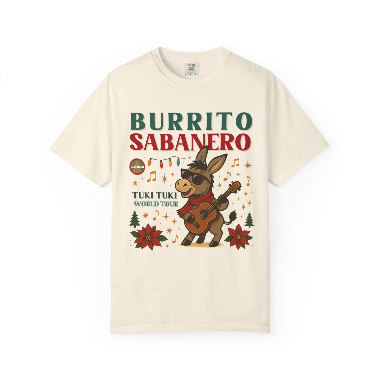 Burrito Sabanero Navidad Shirt | Camisa de Navidad Funny Xmas Tee |  Bilingual Shirt