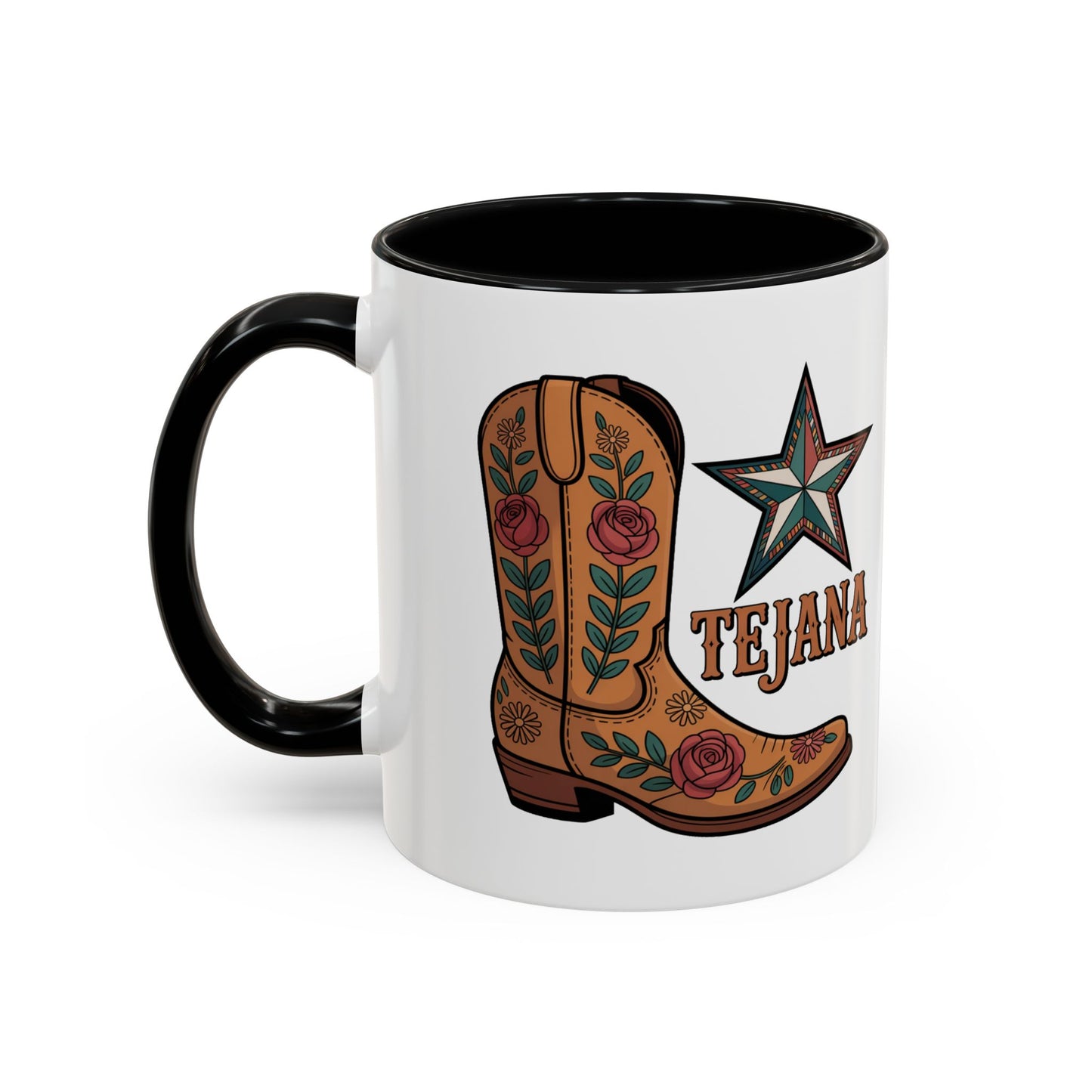 Tejana Mug | Texas Latina Pride Coffee Cup | Hispanic Heritage Gift | Cowgirl Tejana Regalo | Lone Star Latina