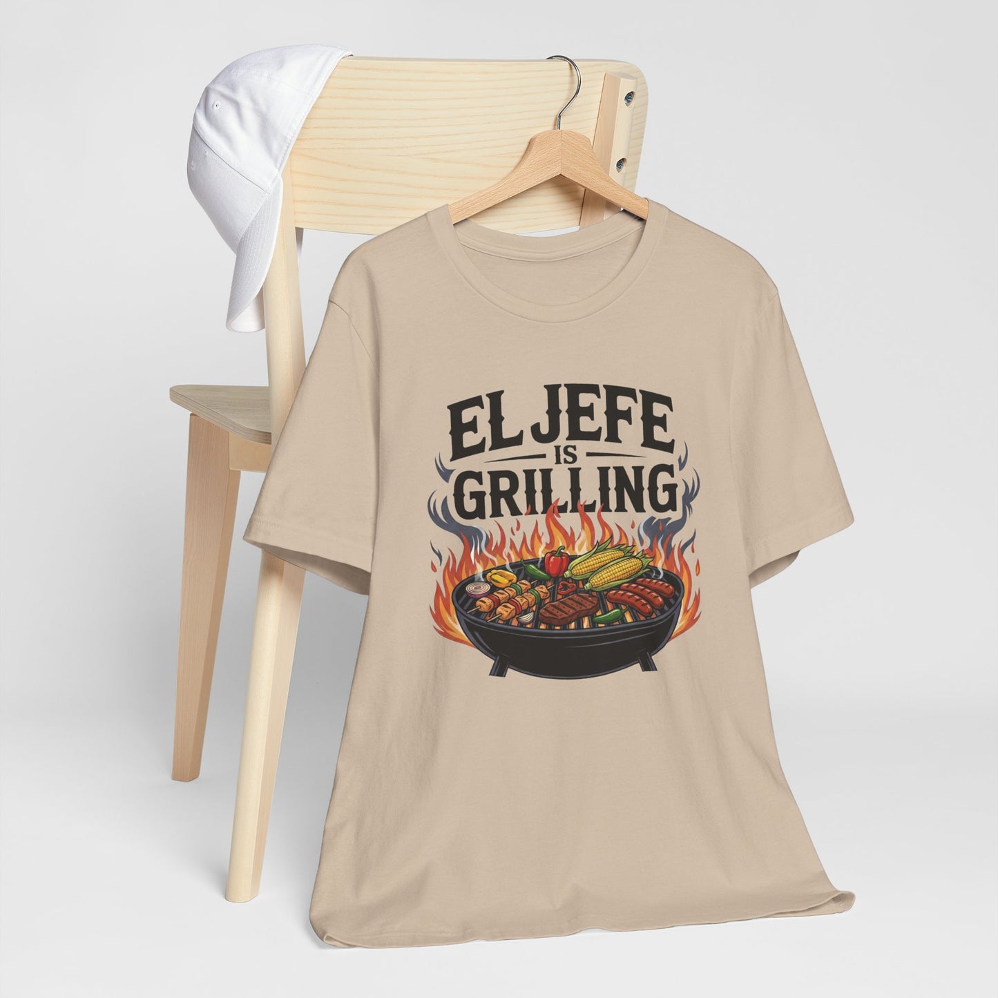El Jefe T-Shirt - Latino Pride Boss Tee - Hispanic Heritage Gift - Jefe Papa Shirt - Spanish Tshirt for Men
