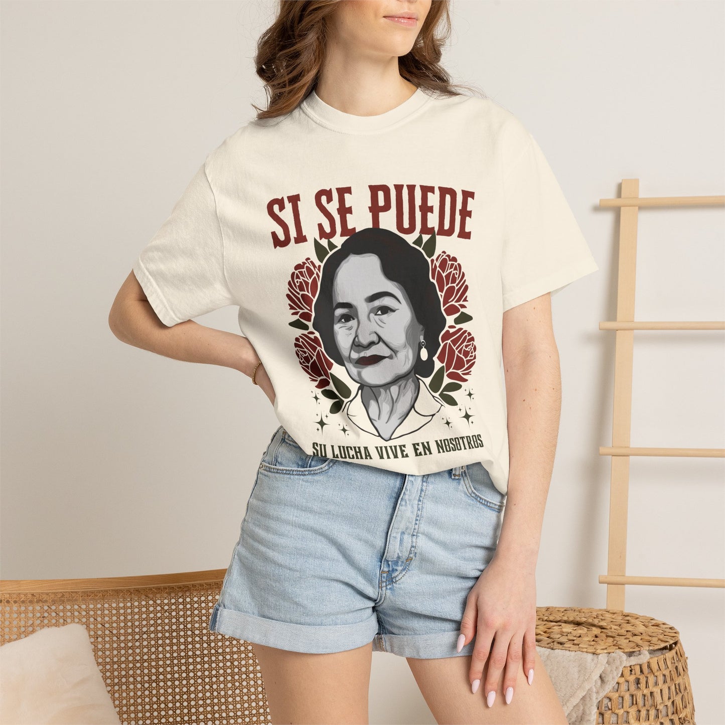 Si Se Puede Dolor Huerta T-Shirt | Huelga Civil Rights Tee | Unisex Shirt | Comfort Colors Farmworker Immigrant Shirt