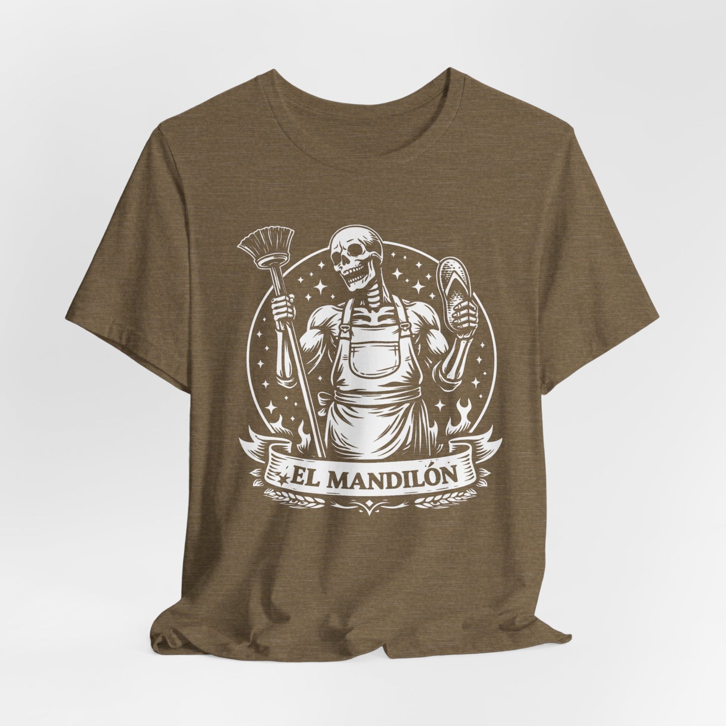 El Mandilon T-Shirt - Funny Spanish Tee for Latino Men - Mexican Sayings Shirt - Hispanic Culture Gift - Latino Humor Tshirt