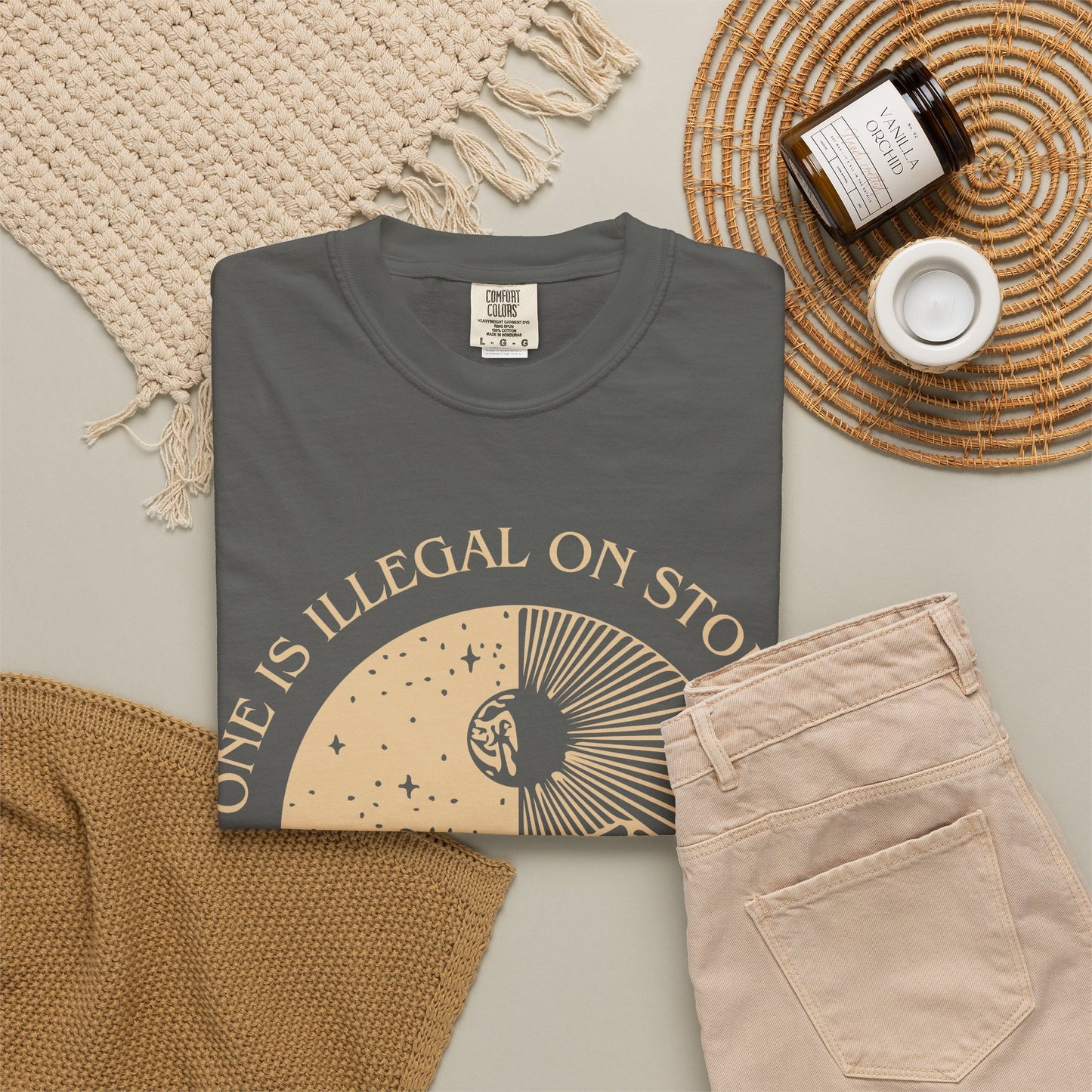 No One is Illegal on Stolen Land Shirt | Latina Empowerment Tee | Activism T-shirt