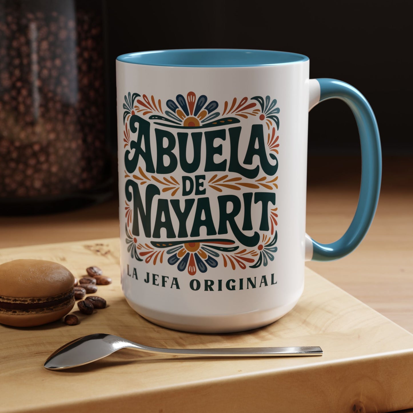 Abuela de Nayarit Mug - Hispanic Grandma Coffee Cup Gift | Latino Family Mug | Abuela Regalo | Spanish Grandmother Present