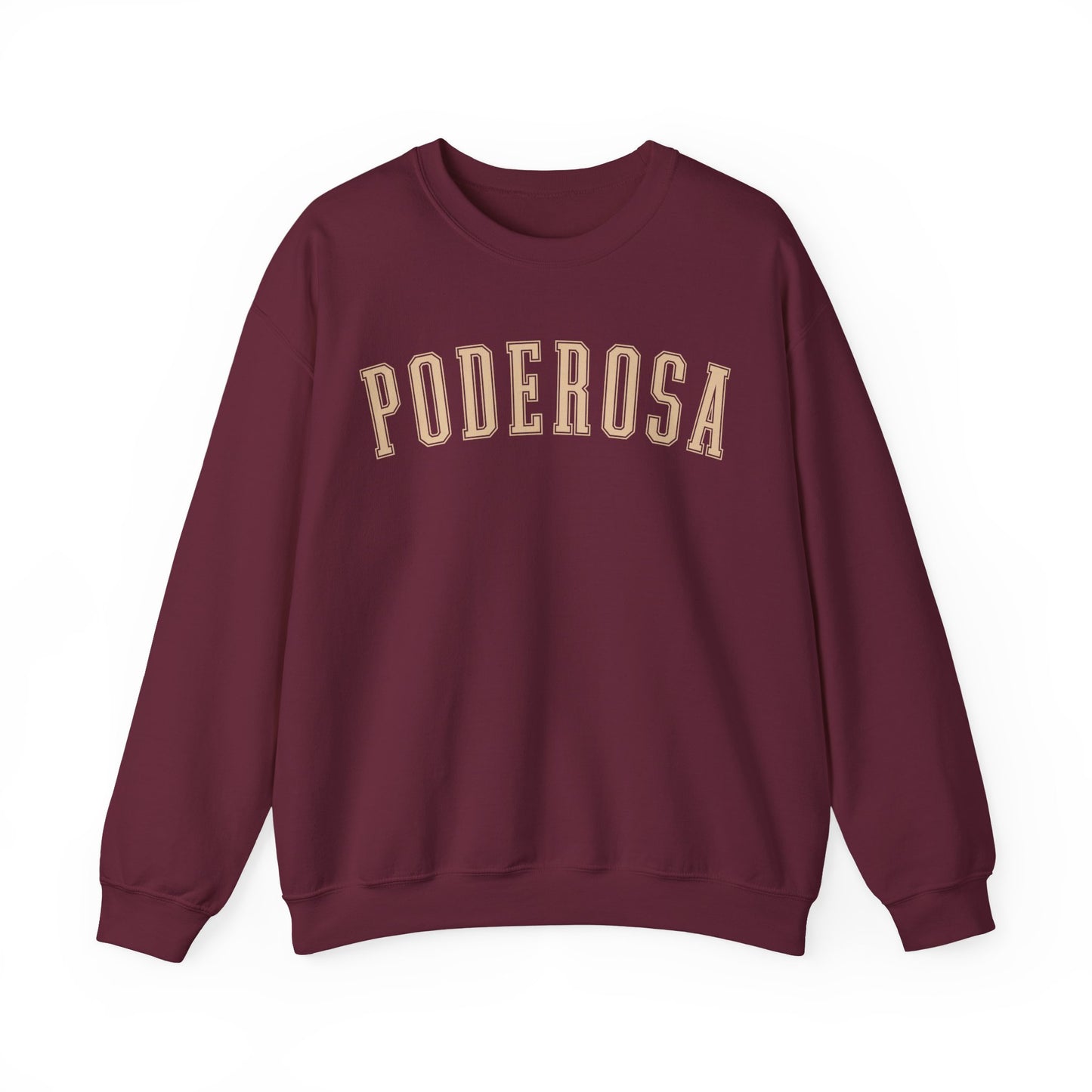Poderosa Divina Sweater Latina College Crewneck Powerful Divine Spanish Phrase Mexican Sweatshirt Chicana Gift Hispanic Empowerment