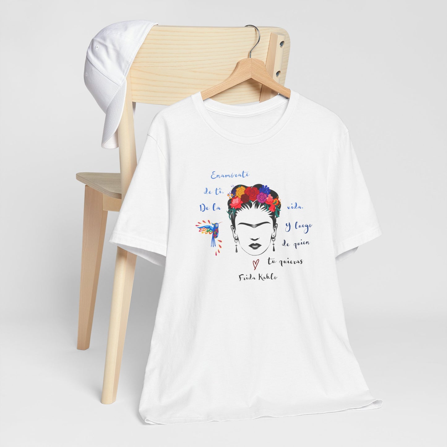 Enamorate De Ti Quote Frida Kahlo Shirt  gift for Her artist latina feminist tshirt